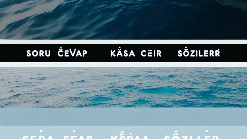 Karadeniz'in Derinliği Ne Kadardır?